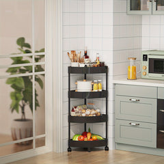 Multi Tier Storage Rack For Kitchen Corner Shelves
