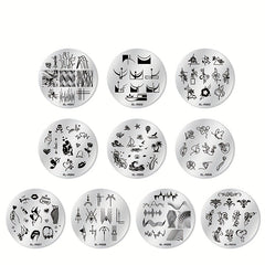 Nail Art Stamping Plate Set for Stunning Manicures