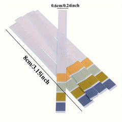 100pcs PH Test Strips for Water Food Pools & Body PH Levels