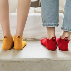 6 Pairs Ankle Socks Candy Cartoon Casual Funny Socks