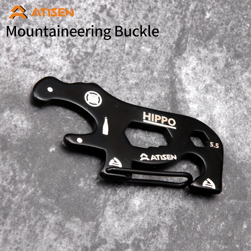 Hippo Shaped Key Buckle for Camping Hiking
