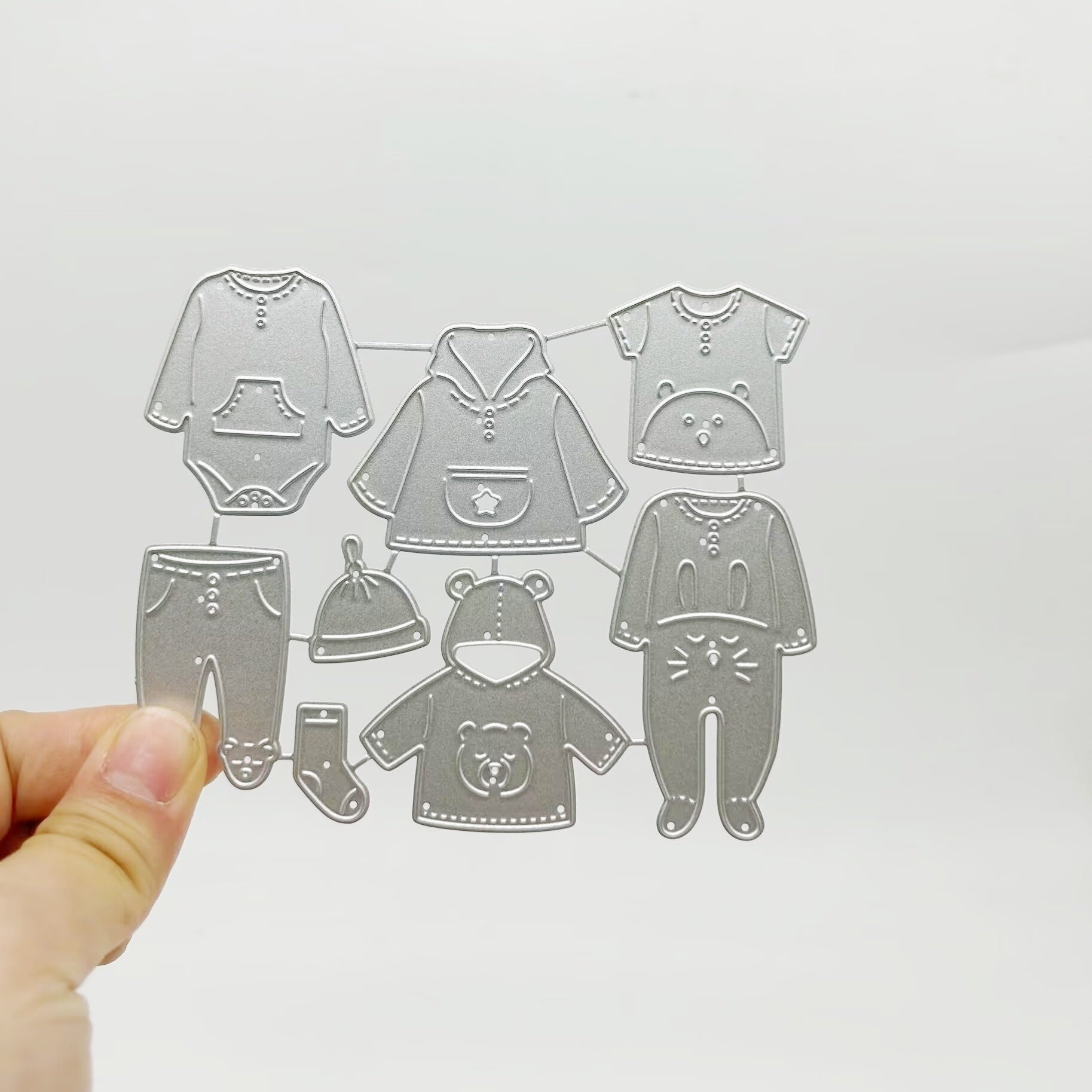 Boys Clothes DIY Metal Embossing Scrapbooking Cutting Die