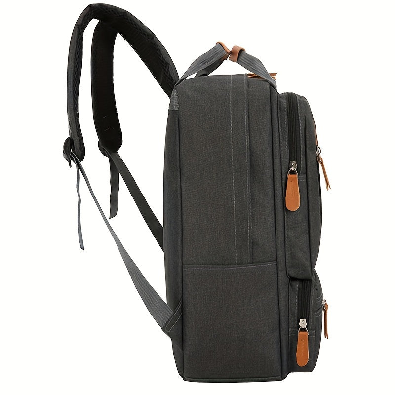 3Pcs Laptop Backpack Set Functional Travel School Bag With Crossbody Bag