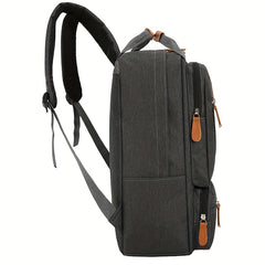 3Pcs Laptop Backpack Set Functional Travel School Bag With Crossbody Bag