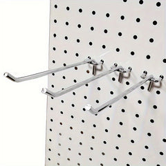 50pcs Pegboard Hooks Assortment with Pegboard Rack for Organizing Tools