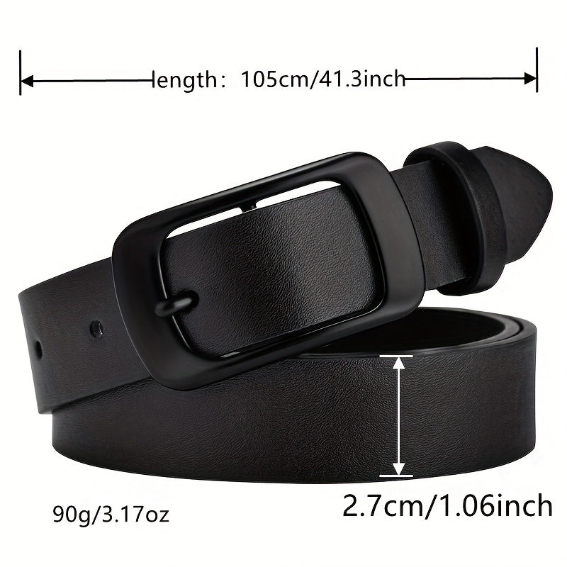 Vintage PU Leather Belt for Women & Men