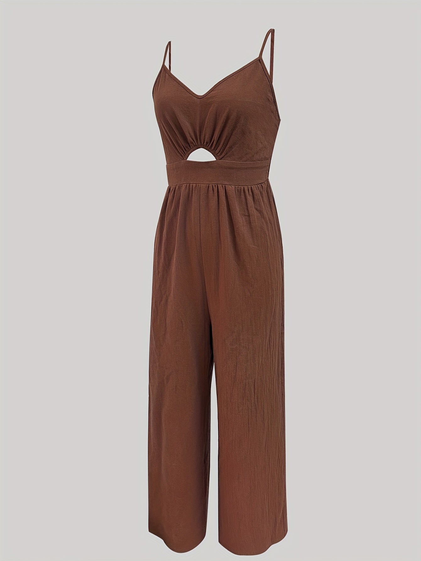 Boho Sleeveless Wide Leg Jumpsuit