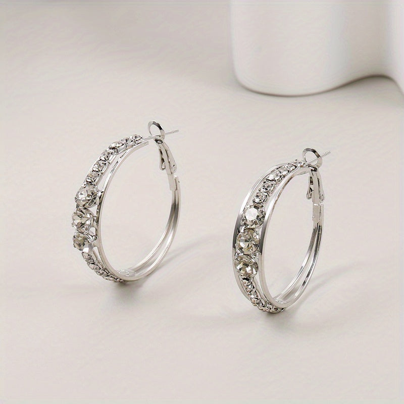 Zircon Earrings Romantic Jewelry Gift