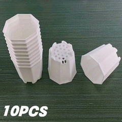 10pcs Octagonal Planter for Succulents & Cacti Growth