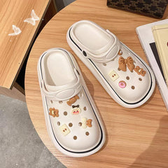 Women's Cartoon Clogs Hollow Out Non slip Slippers