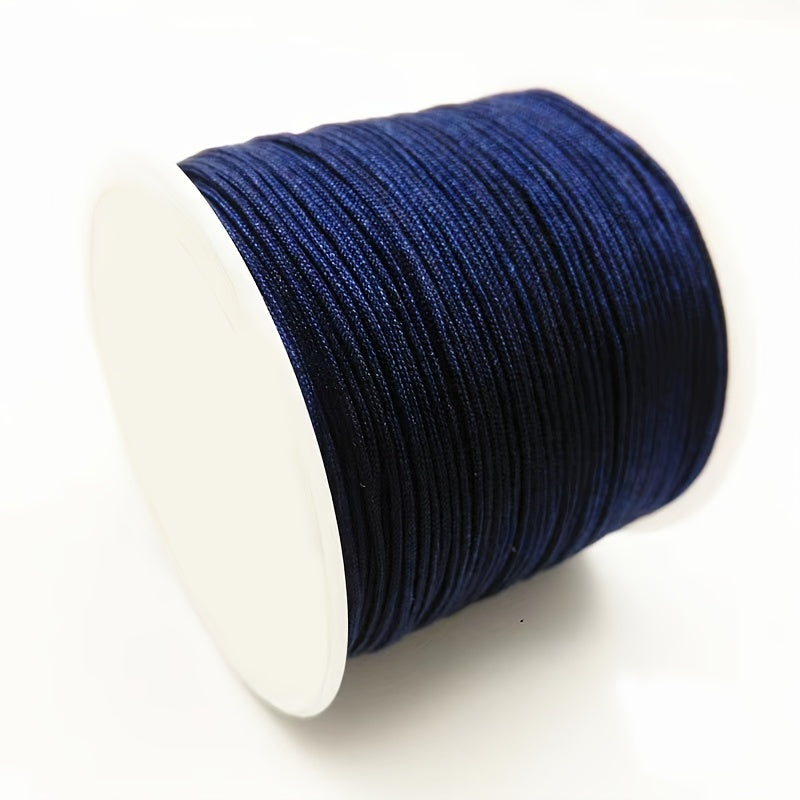 50m Hand Braided Jade Rope for DIY Bracelet Tassel Wire Jewelry Line