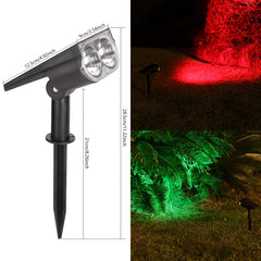 Solar Tree Spotlight Outdoor Landscape Lighting for Garden Villa
