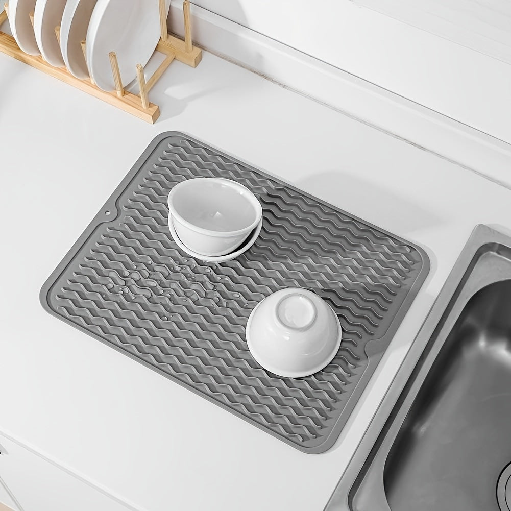 Silicone Drying Mat - Heat Resistant, Easy to Clean