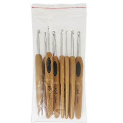 8pcs Knitting Tool Plastic Handle Sweater Needle Crochet Set