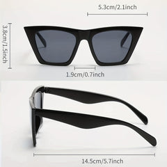 Cat Eye Sunglasses UV400 Sun Shades for Summer Travel