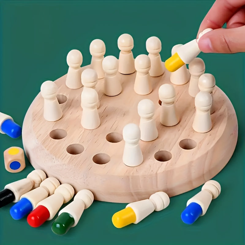 Memory Chess 24pcs Improve Concentration Puzzle Game for Kids