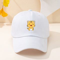 Tiger Print Baseball Cap Cotton Sports Hat Unisex Dad Hats