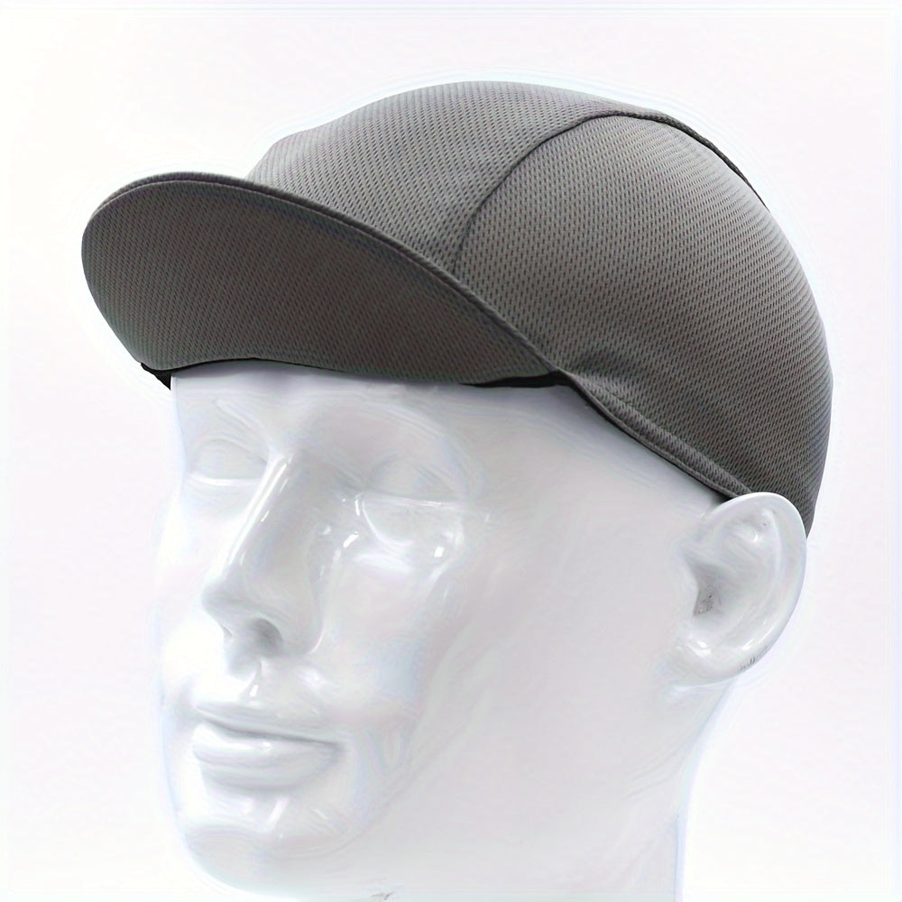Green Grey Cycling Cap Unisex