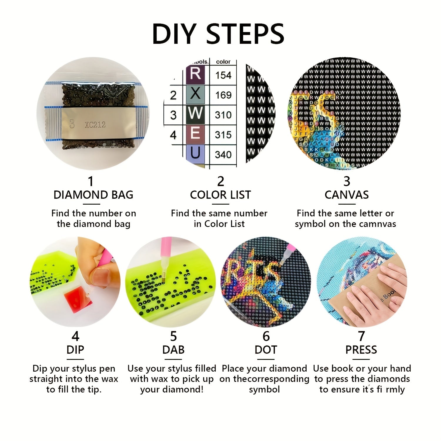 DIY Diamond Painting Full Diamond Art Kit