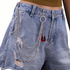 Chain Belt Body Chain Guitar Pendant Pants Chain