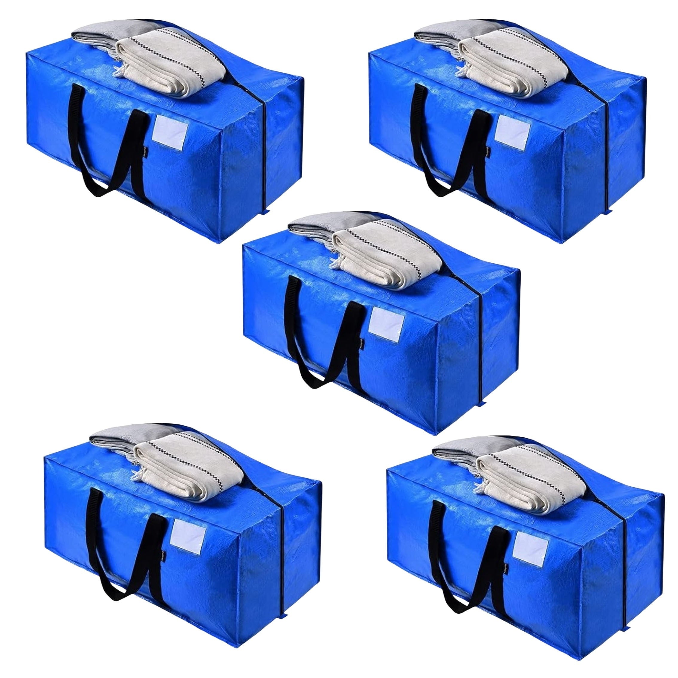 3pcs Extra Large Moving Bags - Heavy Duty Storage Container