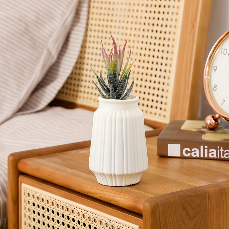 Plastic Vase Decor Imitating Ceramic Vase for Home Decor