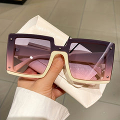 Oversized Square Sunglass Men Women Sun Glasses Eyewear Shades