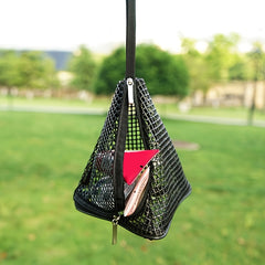 Foldable Triangle Storage Net for Air Drying Clothes