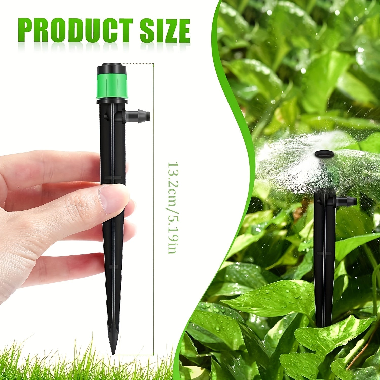 Adjustable 360 Degree Water Flow Drippers - Garden Watering System