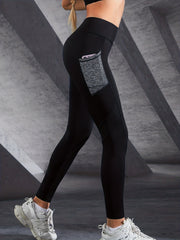 Women's Mesh Cropped Leggings for Outdoor Running & Workouts