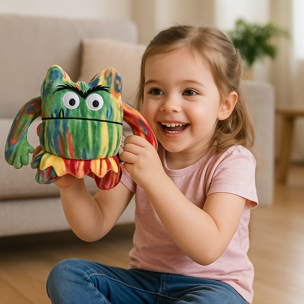 Mood Monster Plush Toy Soft Fabric Stuffed Animal Doll