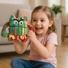 Mood Monster Plush Toy Soft Fabric Stuffed Animal Doll
