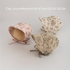 Stylish Floral Baby Hat for Sun Protection