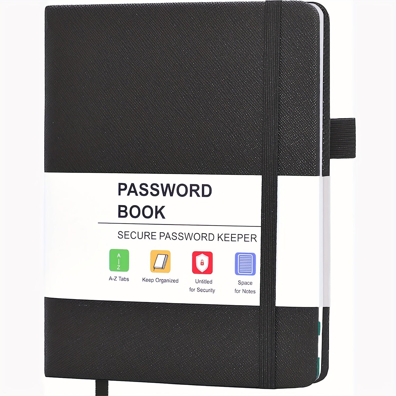 A6 Password Book Internet Address & Password Organizer