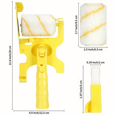 Paint Roller Kit 9 4 Cm with Frames, Paint Brushes Professional Paint Kit