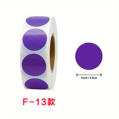 160pcs Color Round Labels for Storage Classification and Gift Packaging