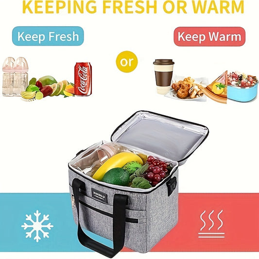 XINSILU Insulated Lunch Bag Ice Pack Leakproof Cooler Tote