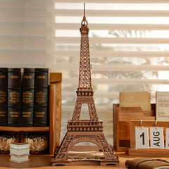 Eiffel Tower 3D Wooden Puzzle For Teens Adult Decoration