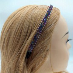 Sequin Head Hoop Glitter Hair Band Sparkling Headband Y2K Hair Accessories