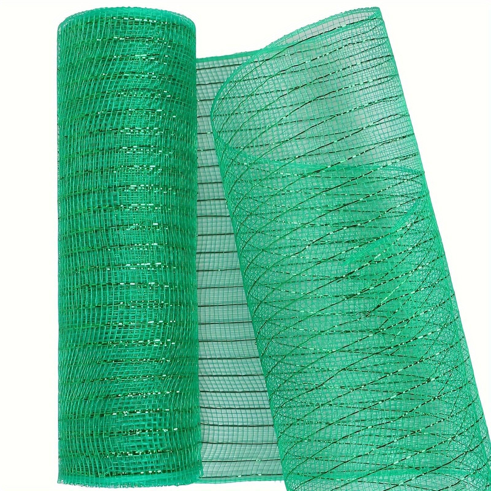 Colorful Mesh Roll Flower Ring Christmas Golden Wire Mesh Ribbon 25 9 14meter