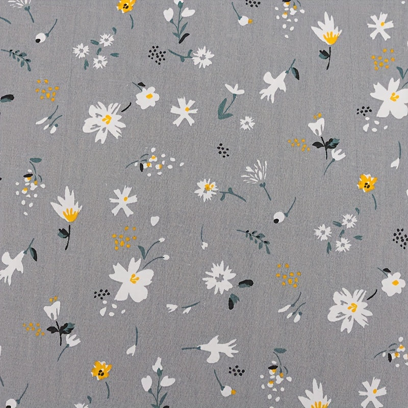 7pcs Gray Series Fabric for Doll Needlework DIY Sewing Quilting Material