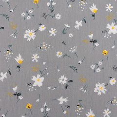 7pcs Gray Series Fabric for Doll Needlework DIY Sewing Quilting Material