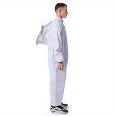 Professional Beekeeping Suit with Ventilated Veil Hood