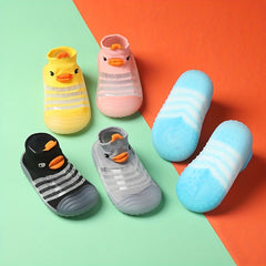 Casual Cartoon Slip On Baby Walking Shoes for Boys