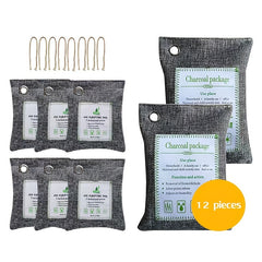 Bamboo Charcoal Air Purifying Bag for Car Home Office