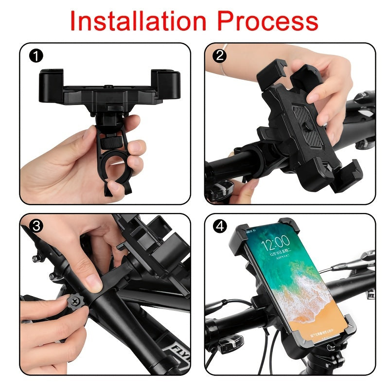 PHMAX Universal Bike Phone Mount for 4-8.6 Inch Cell Phones