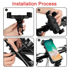 PHMAX Universal Bike Phone Mount for 4-8.6 Inch Cell Phones