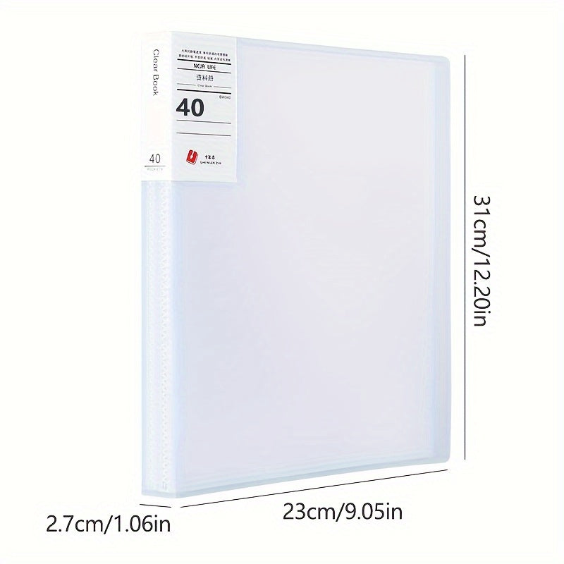 20pcs File Manager Document Organizer Exam Paper Storage Folder