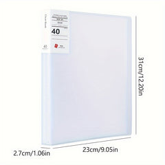 20pcs File Manager Document Organizer Exam Paper Storage Folder