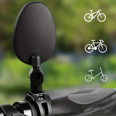 2pcs Adjustable Rotatable Bike Mirrors for MTB and Road Bikes